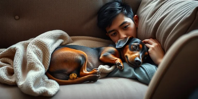 perro con fiebre